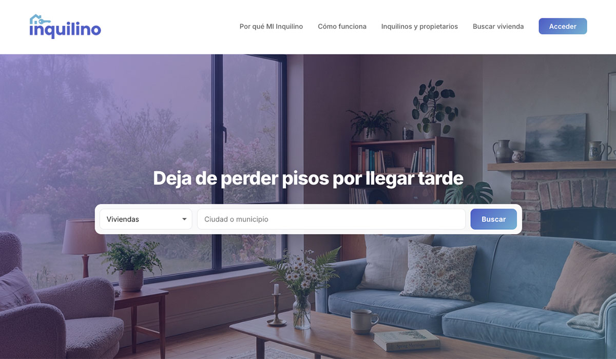 Captura del proyecto Inquilino